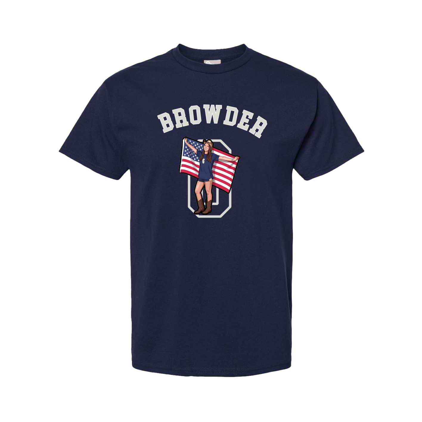 Tee — Shirsey Arch in Navy