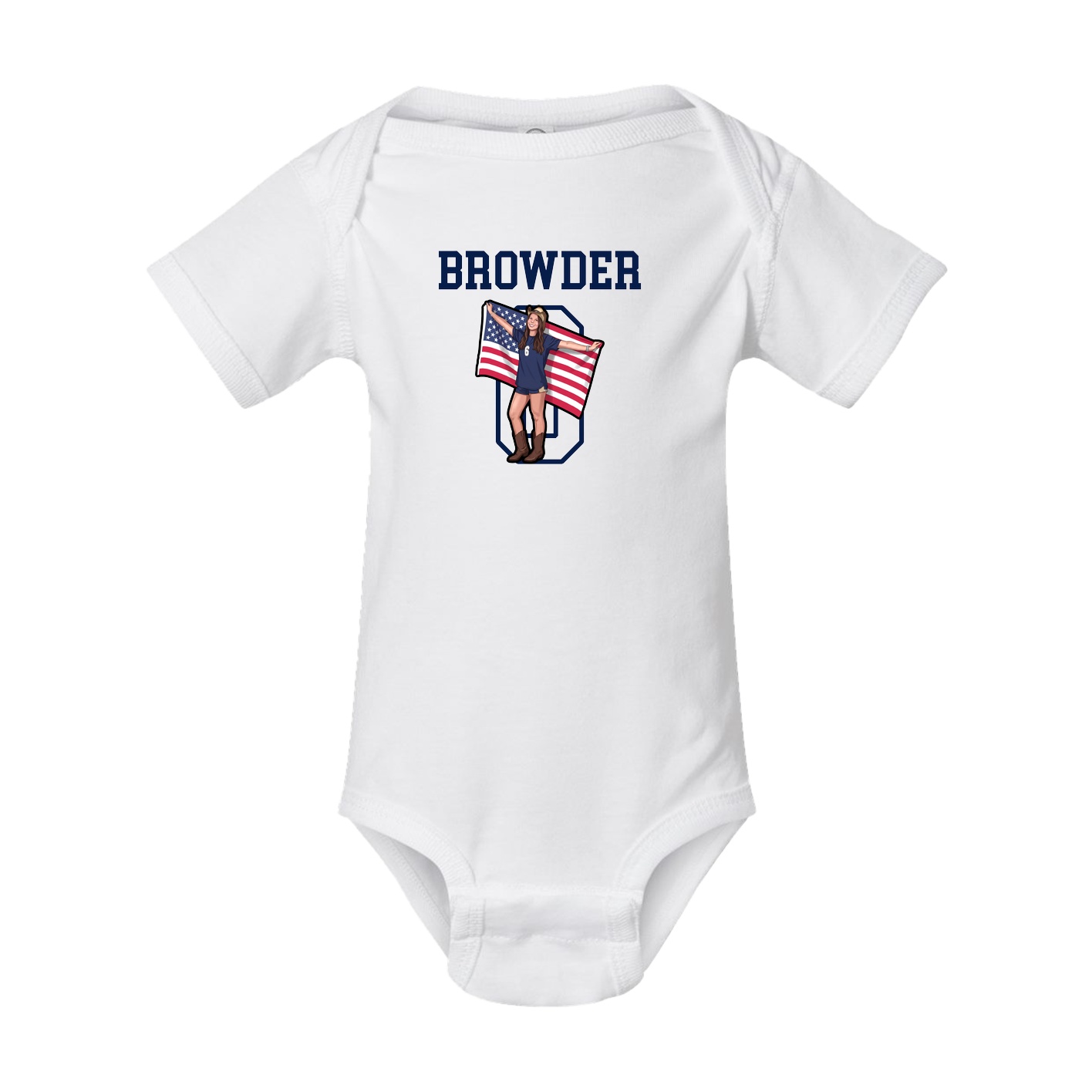 Baby Onesie — Shirsey in White