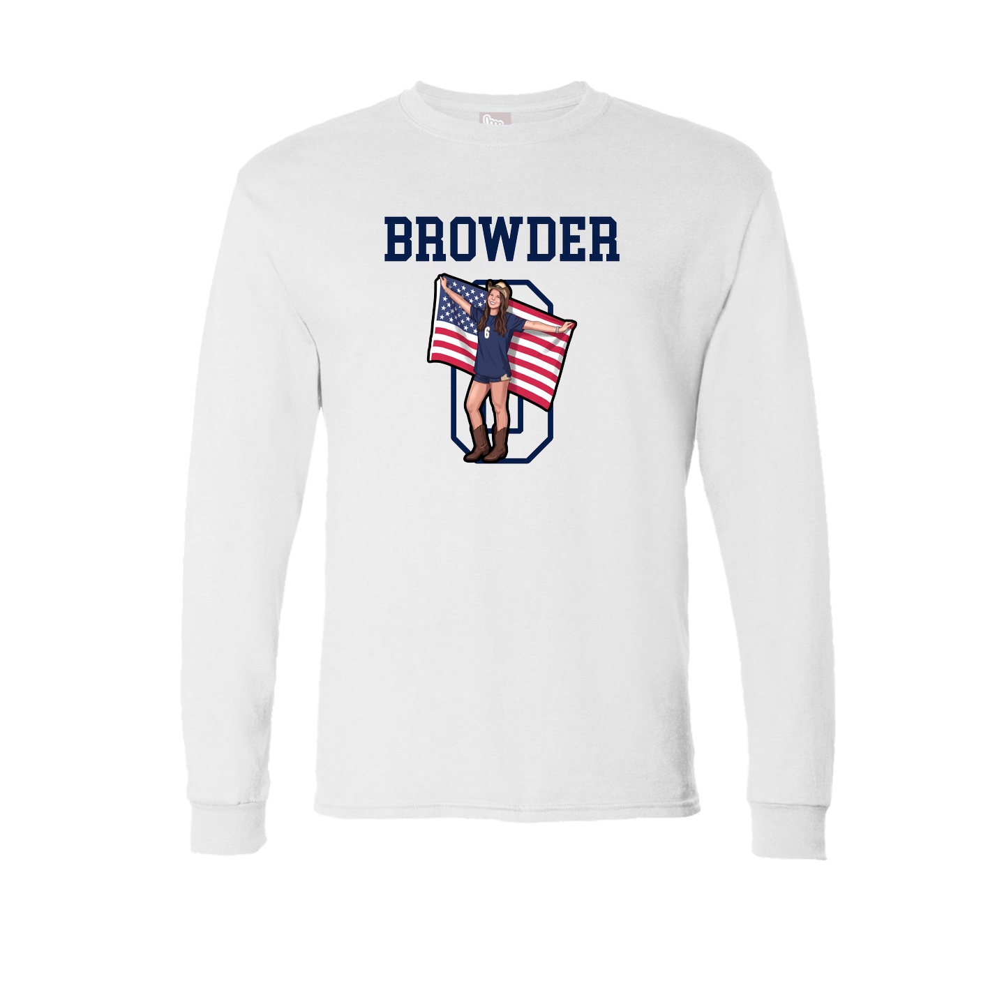 Long Sleeve Tee — Shirsey in White