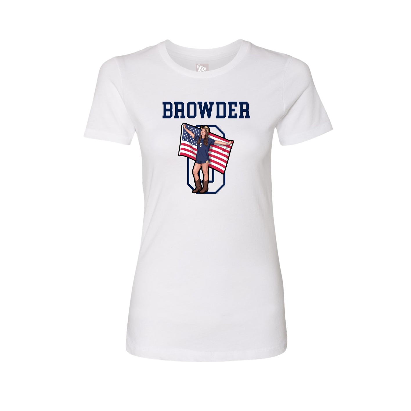 Fitted Women's Tee — Shirsey in White