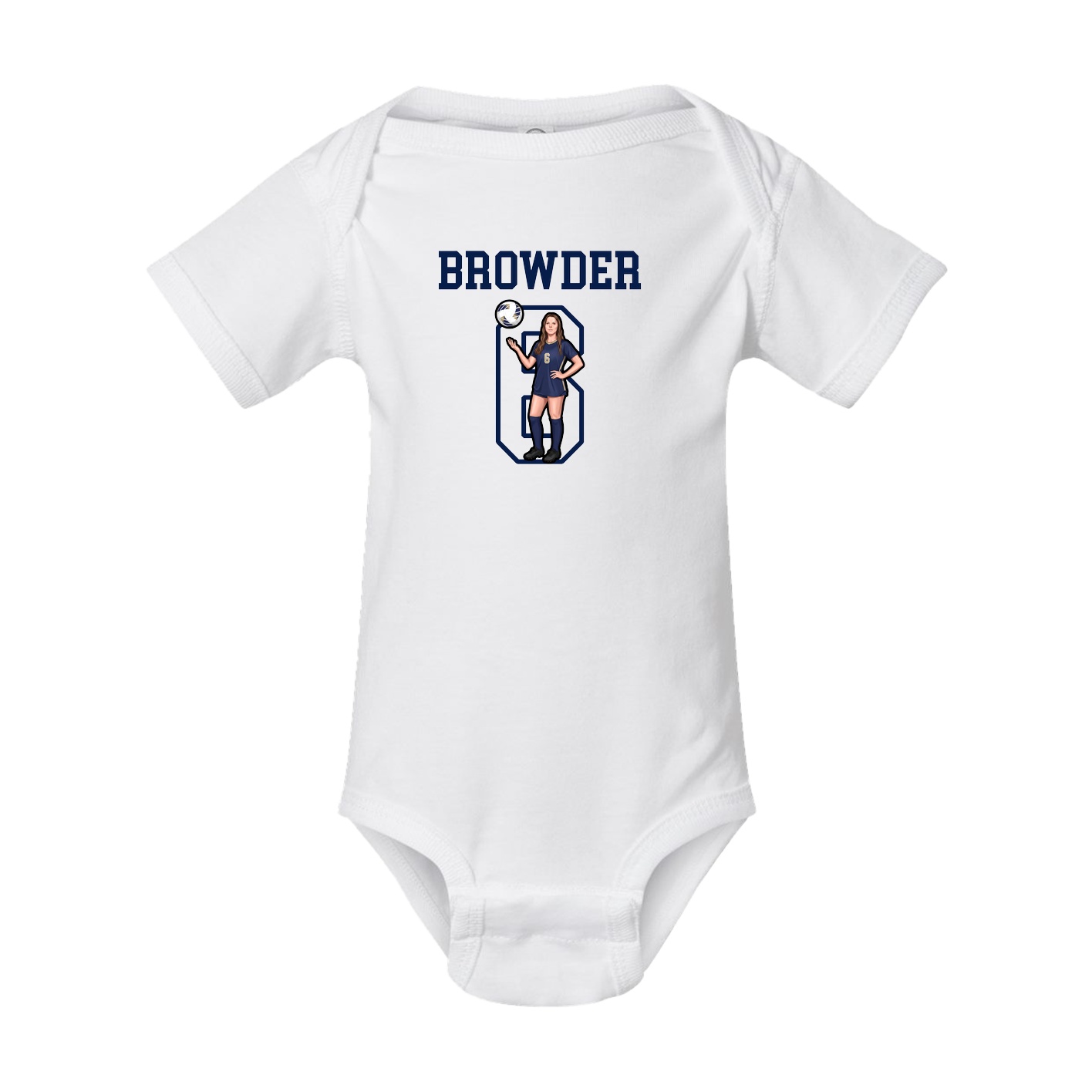 Baby Onesie — Shirsey in White