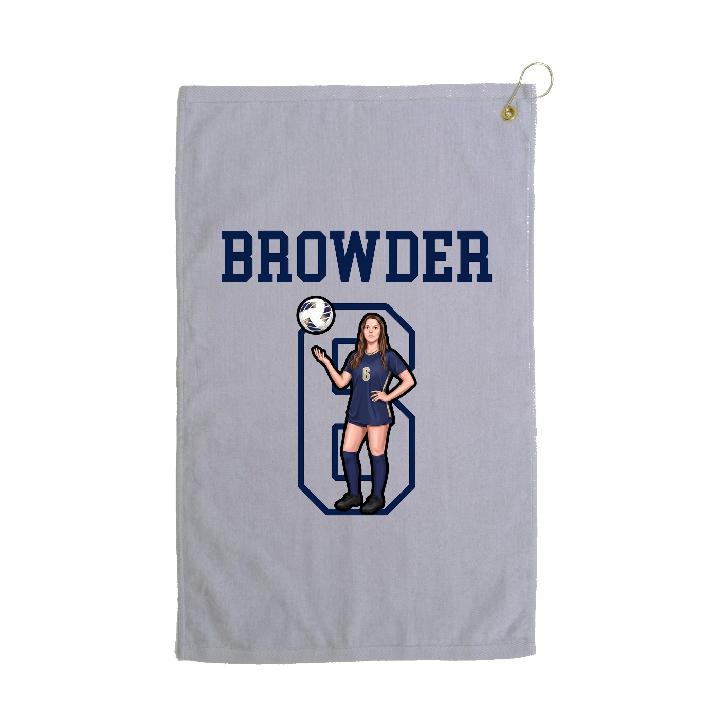Golf Towel — Shirsey in Grey