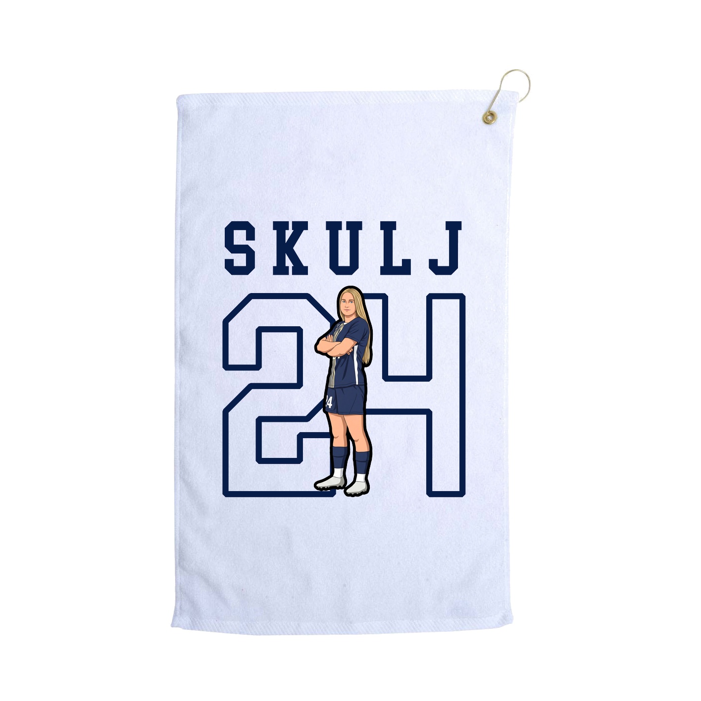 Golf Towel — Shirsey in White