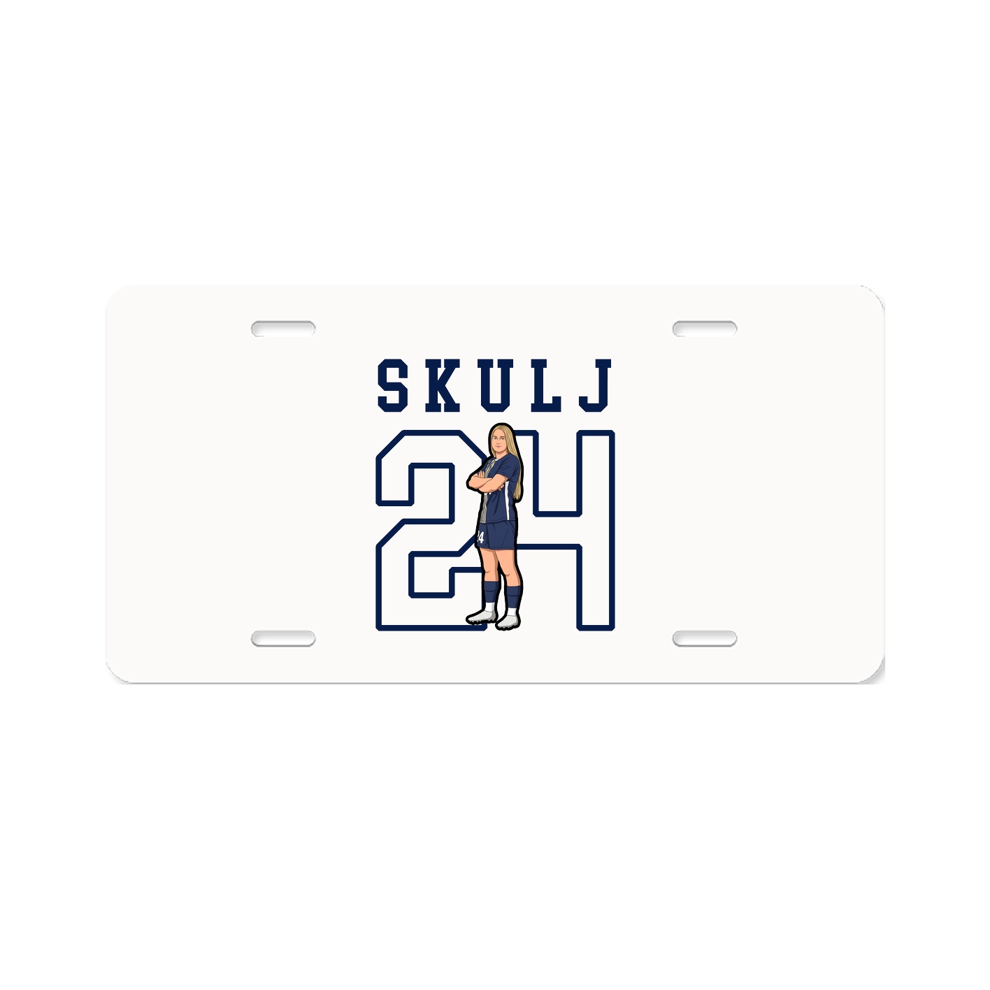 License Plate — Shirsey in Classic