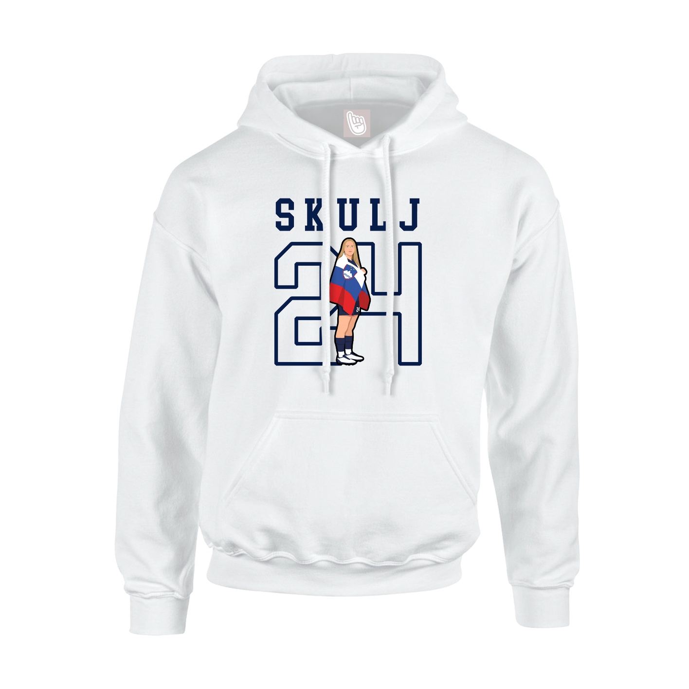 Youth Hoodie — Shirsey in White