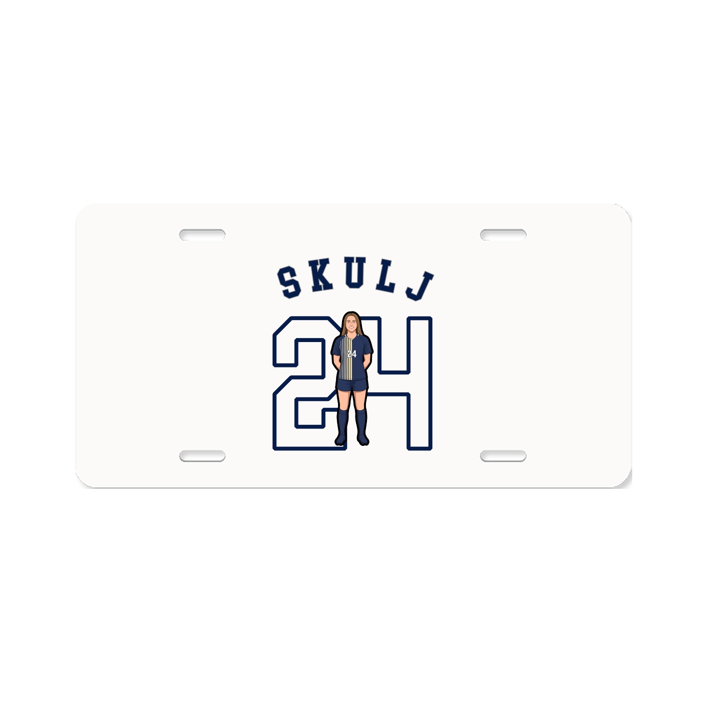 License Plate — Shirsey Arch in Classic