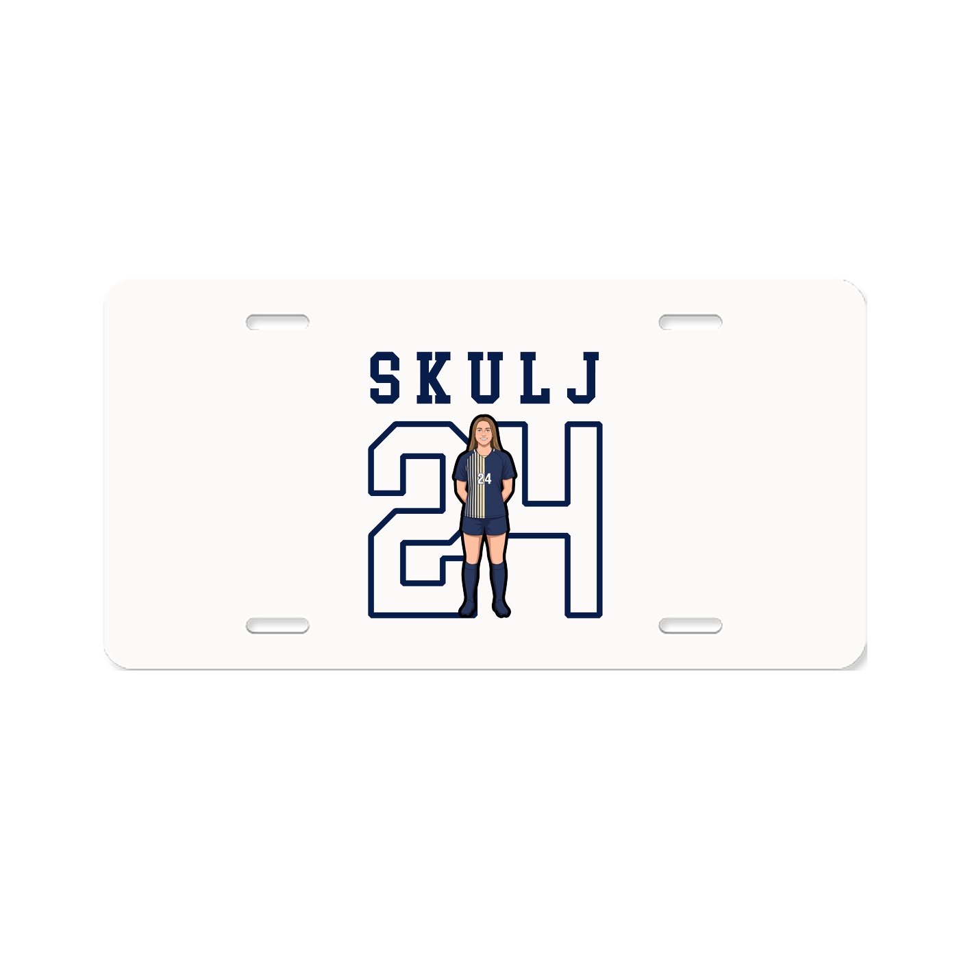 License Plate — Shirsey in Classic