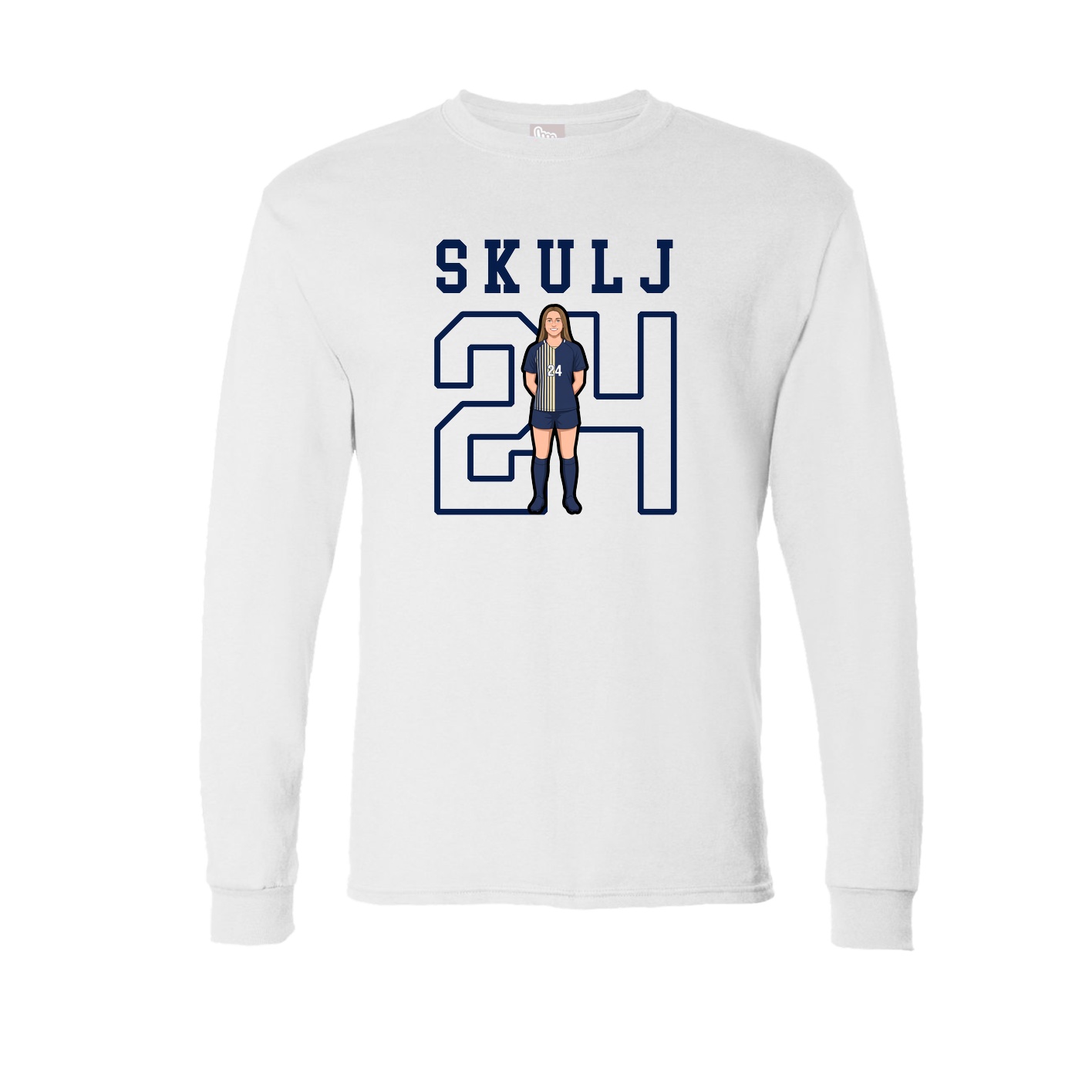 Long Sleeve Tee — Shirsey in White