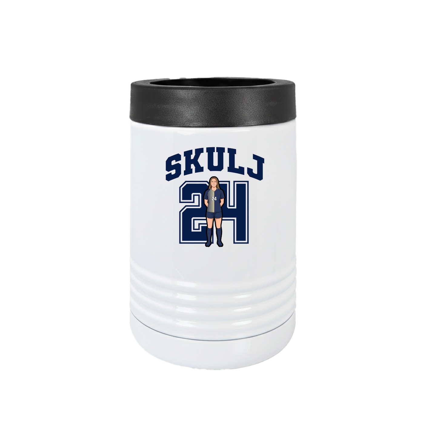 Beverage Holder — Number in White