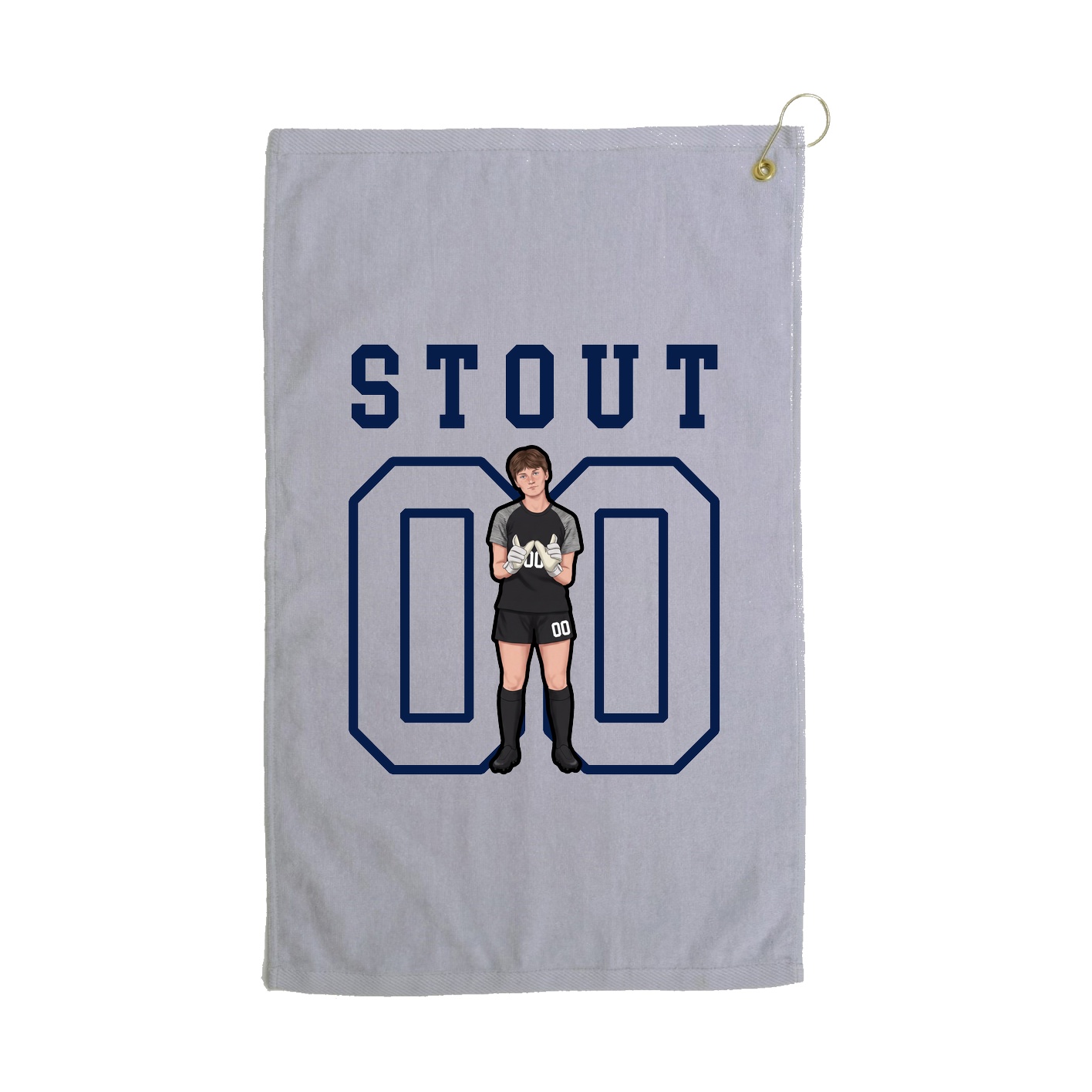 Golf Towel — Shirsey in Grey