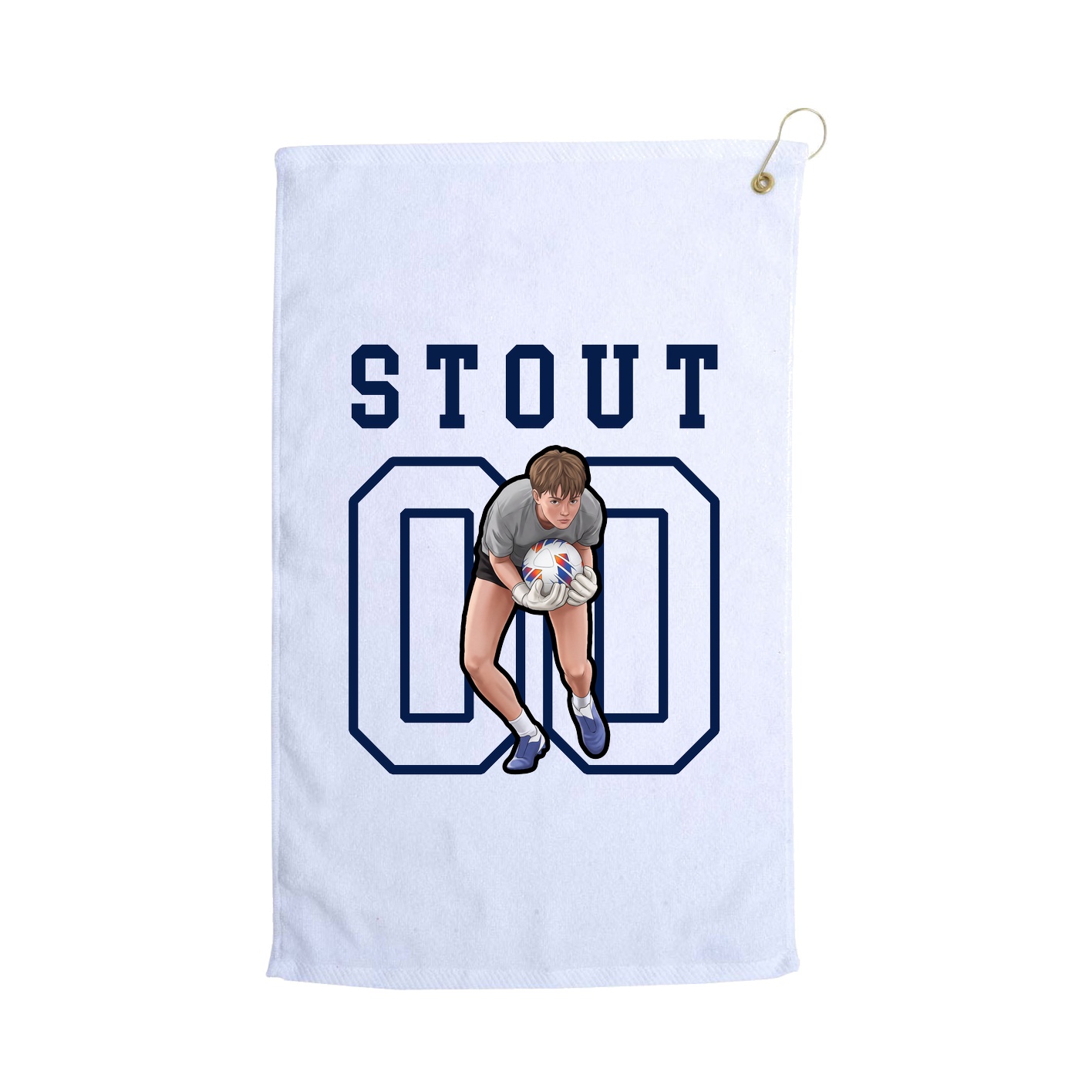 Golf Towel — Shirsey in White