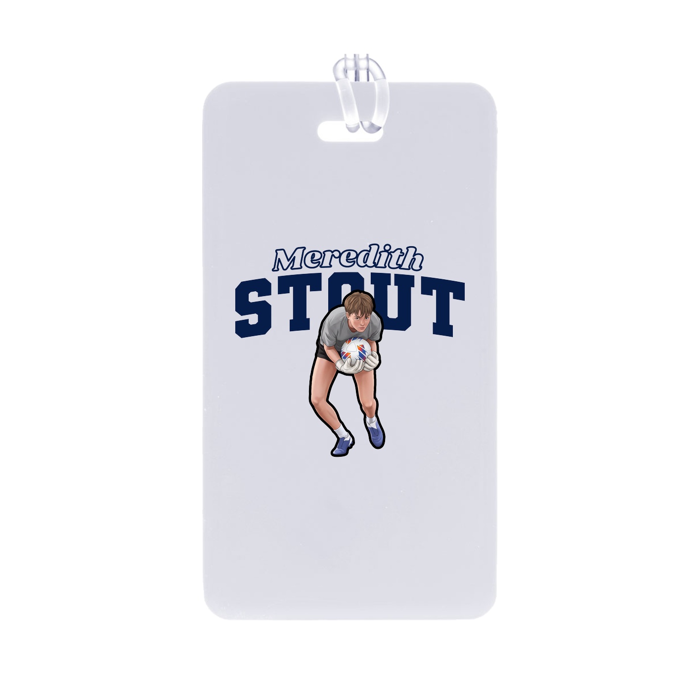 Bag Tag — Name Arch in Classic