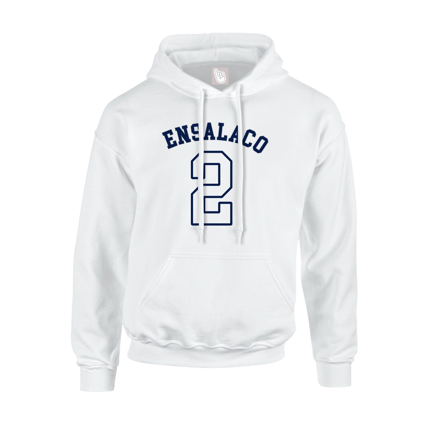 Hoodie — Shirsey Arch in White