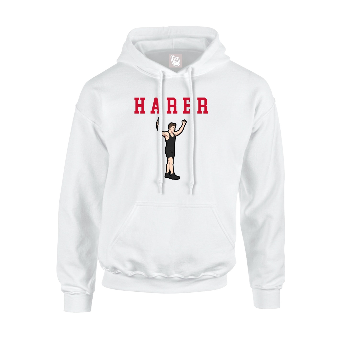 Youth Hoodie — Shirsey in White