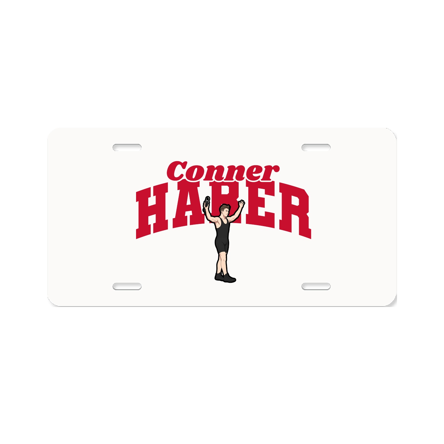 License Plate — Signature Arch in Classic