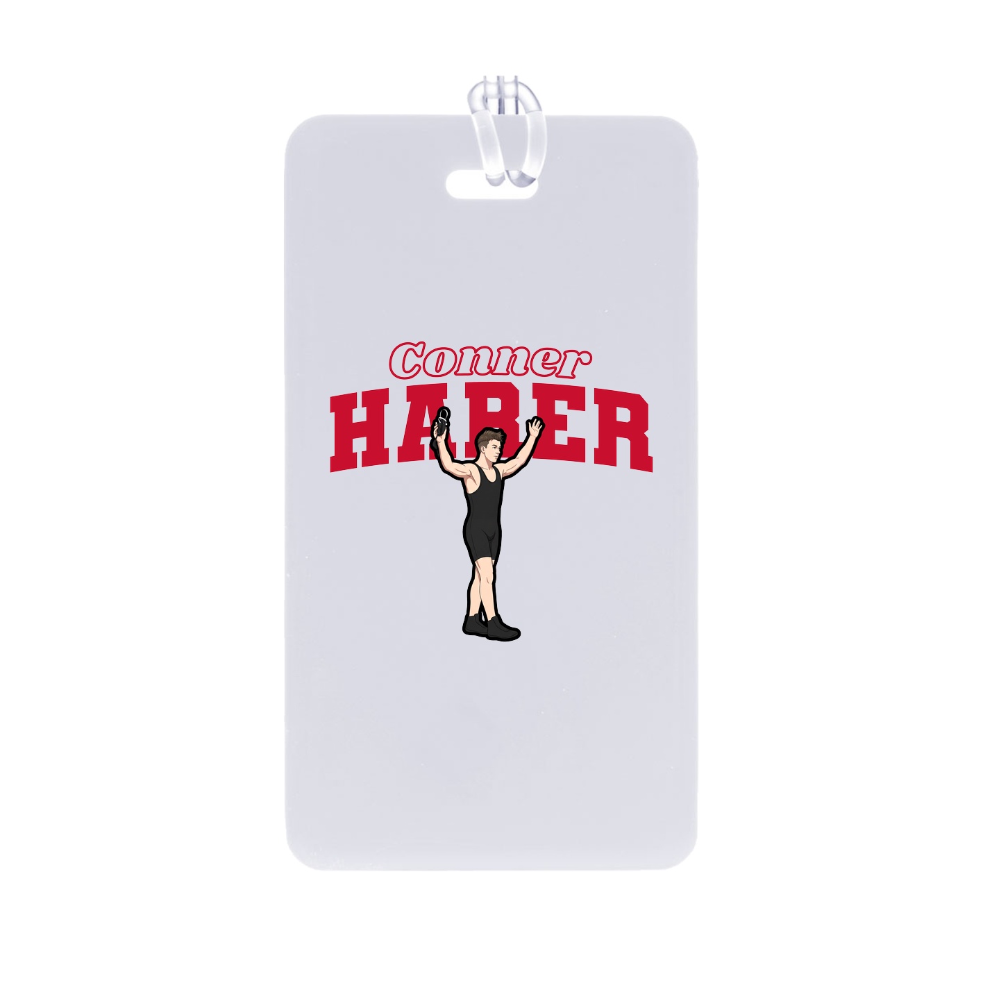 Bag Tag — Name Arch in Classic