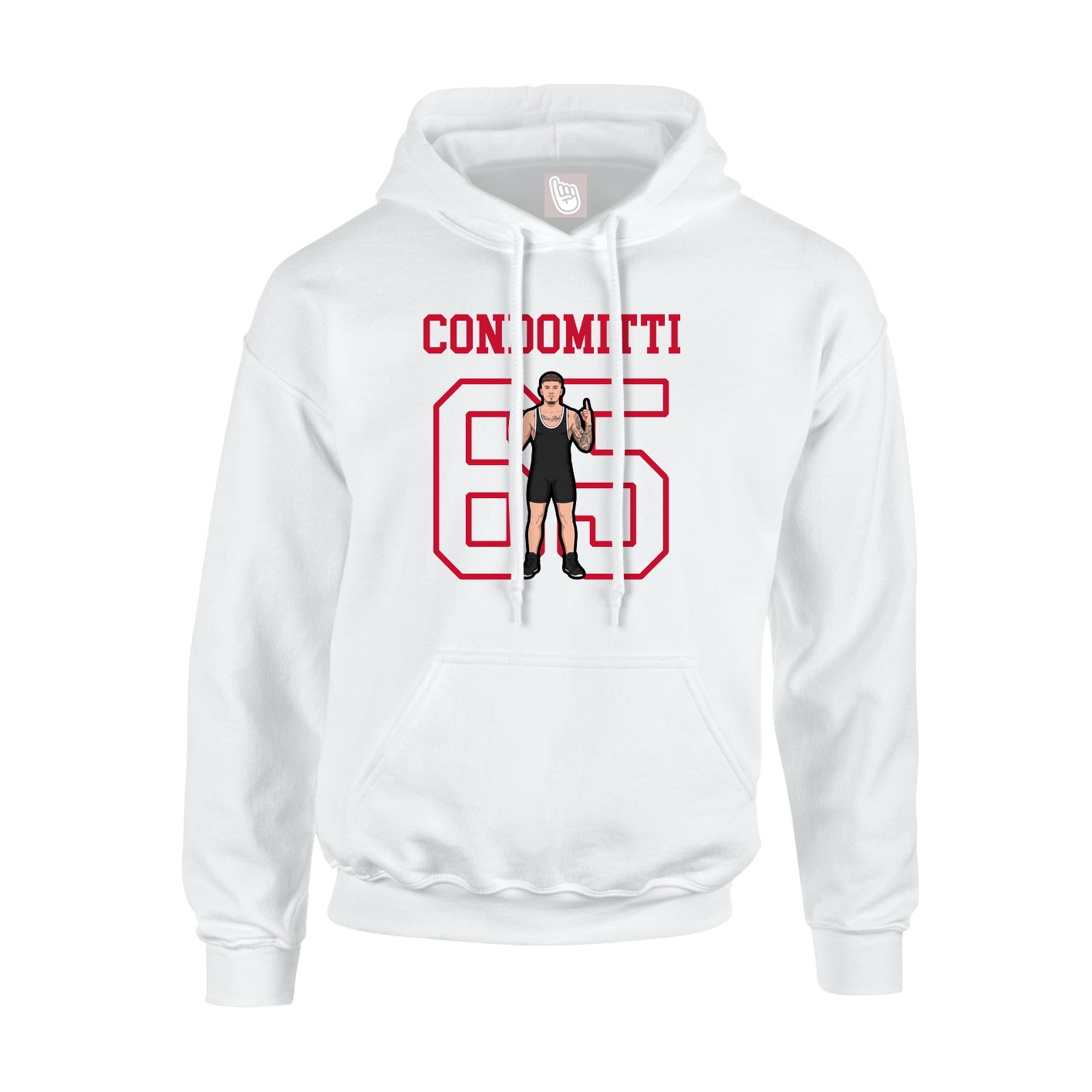 Youth Hoodie — Shirsey in White