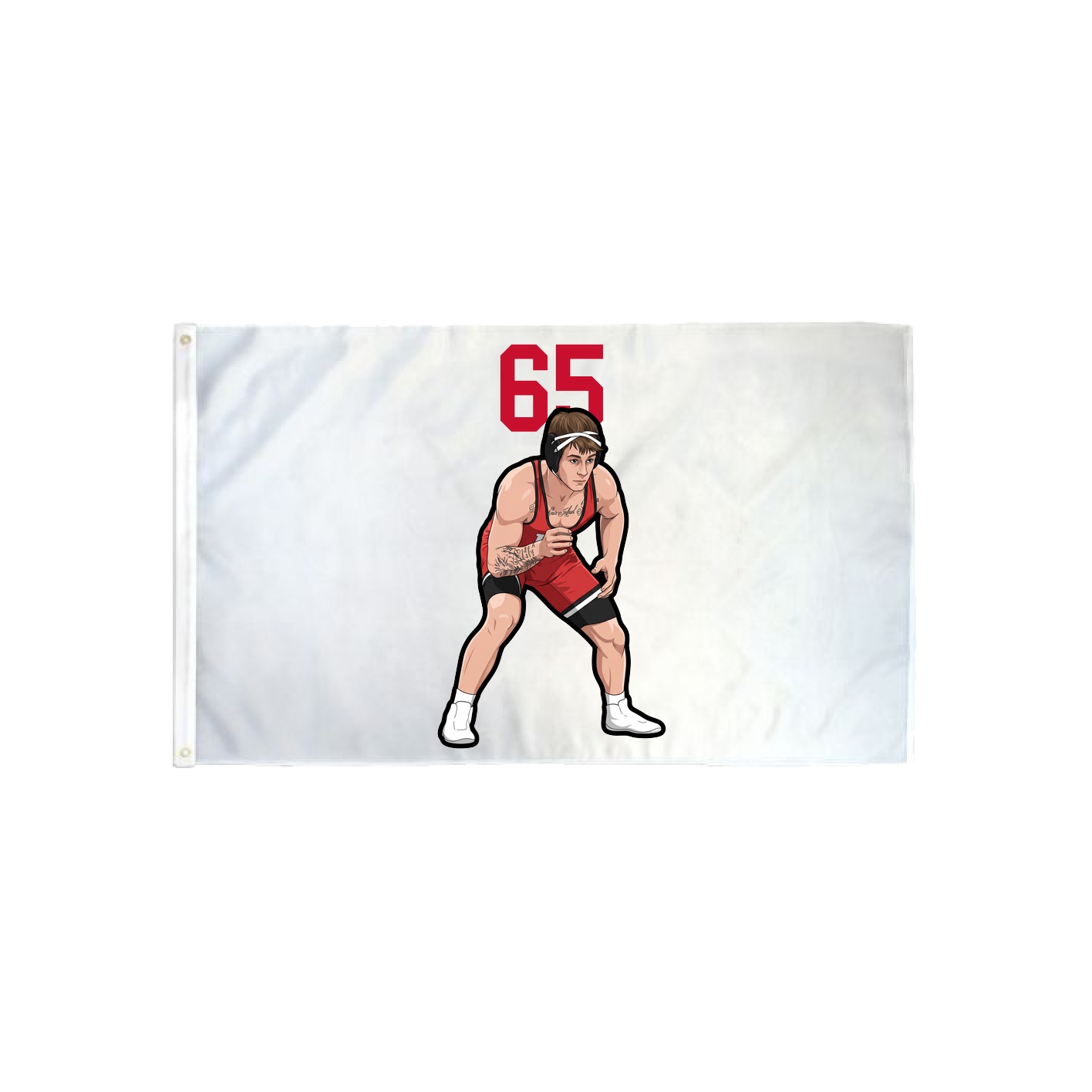 3x5 Flag — Number Top in Classic