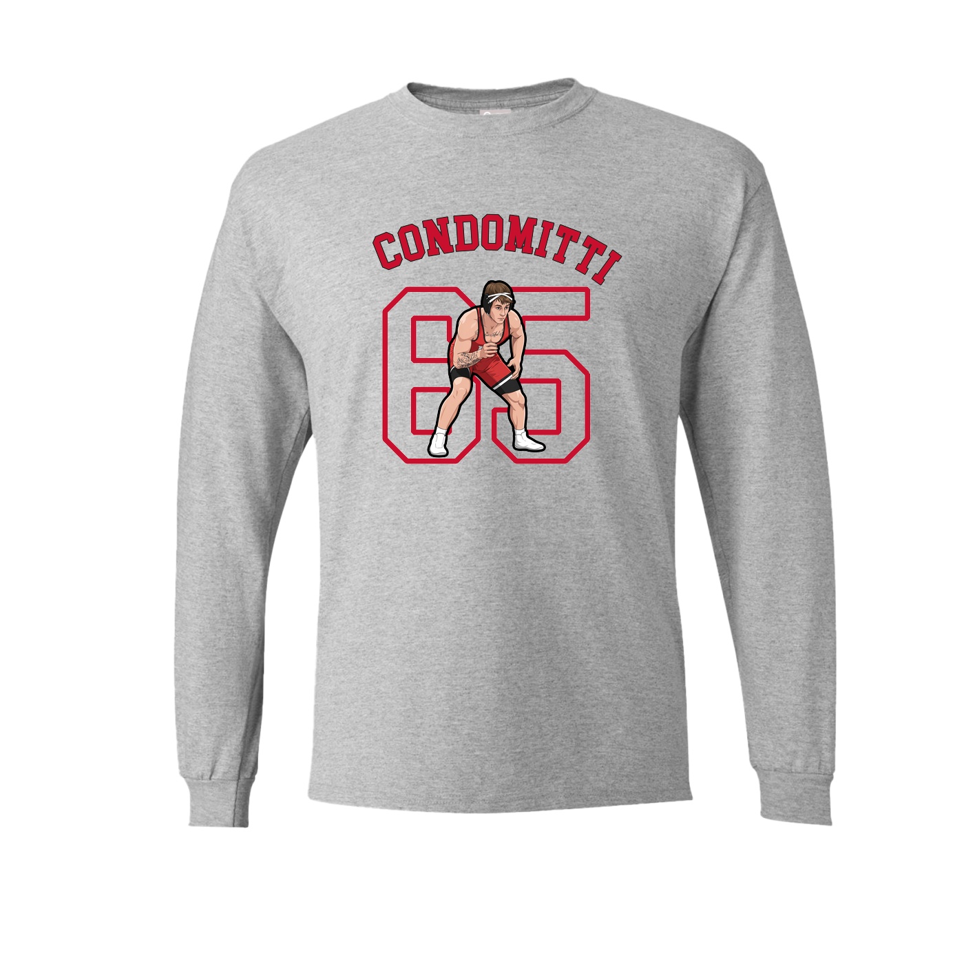 Long Sleeve Tee — Shirsey Arch in Grey