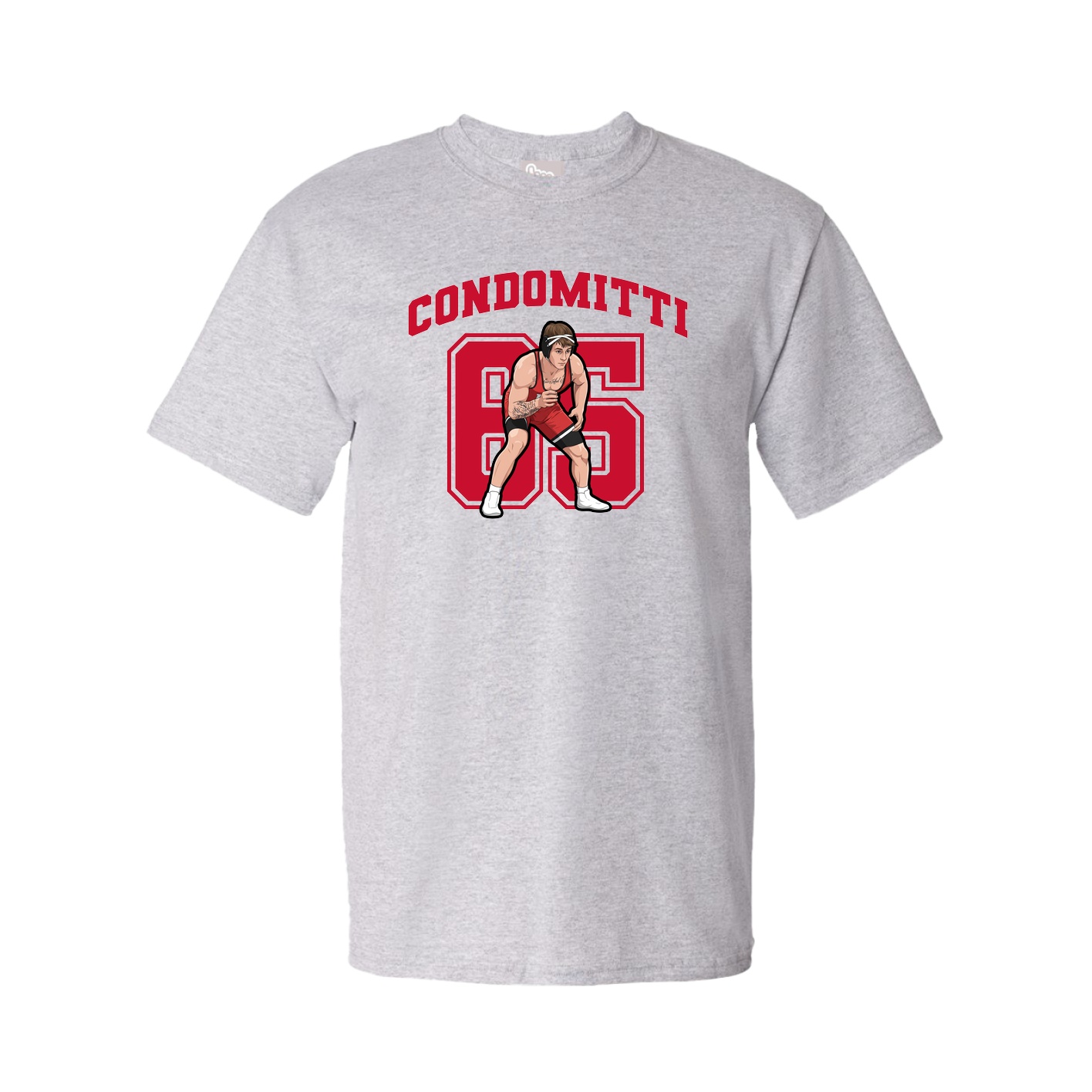 Tee — Number in Grey