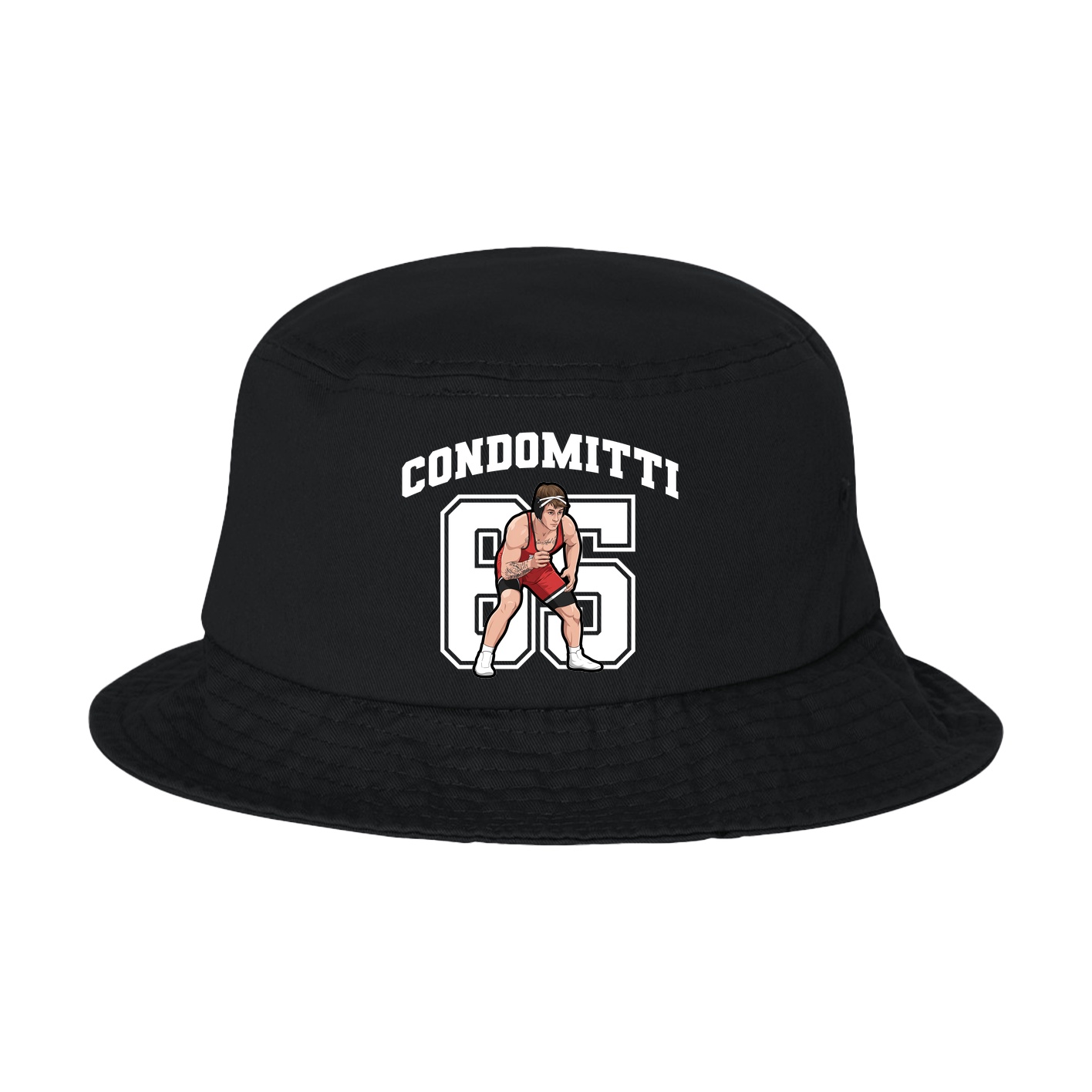 Bucket Cap — Number in Black