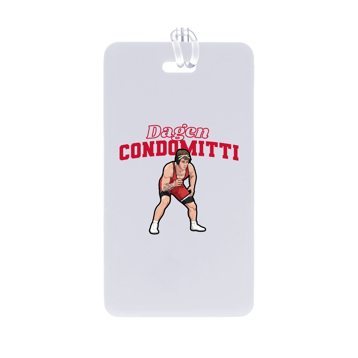 Bag Tag — Name Arch in Classic