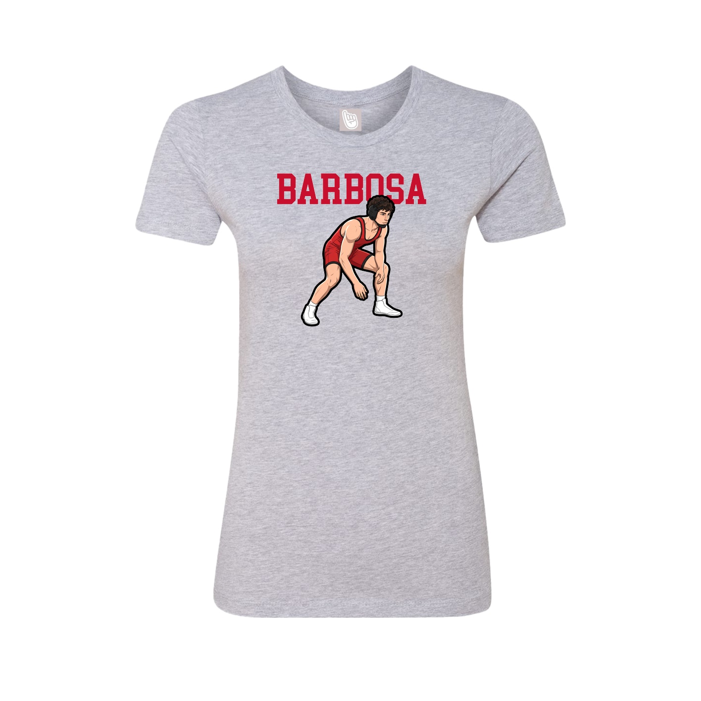 Fitted Women's Tee — Shirsey in Grey