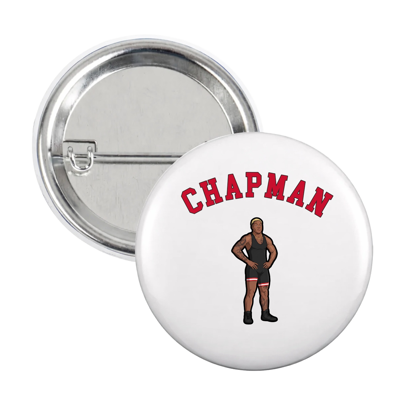 Game Day Button — Shirsey Arch in White
