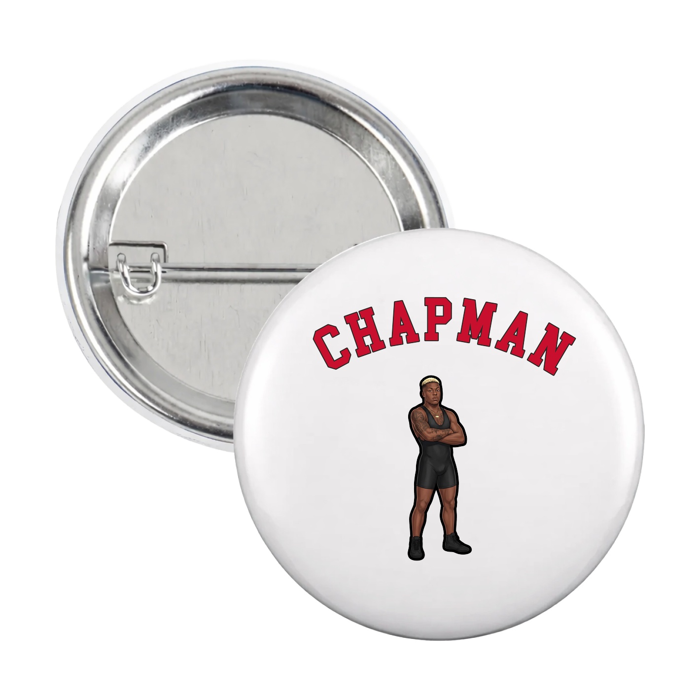 Game Day Button — Shirsey Arch in White