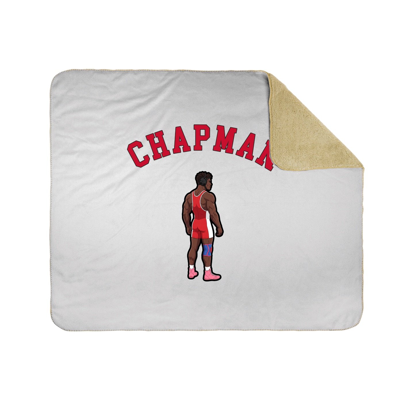 Throw Blanket — Shirsey Arch in White