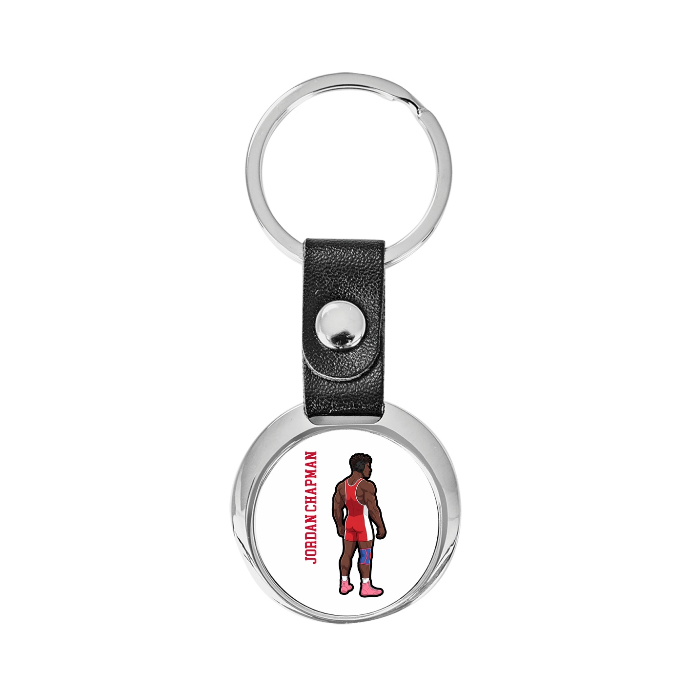 Key Chain — Name Vertical in Classic