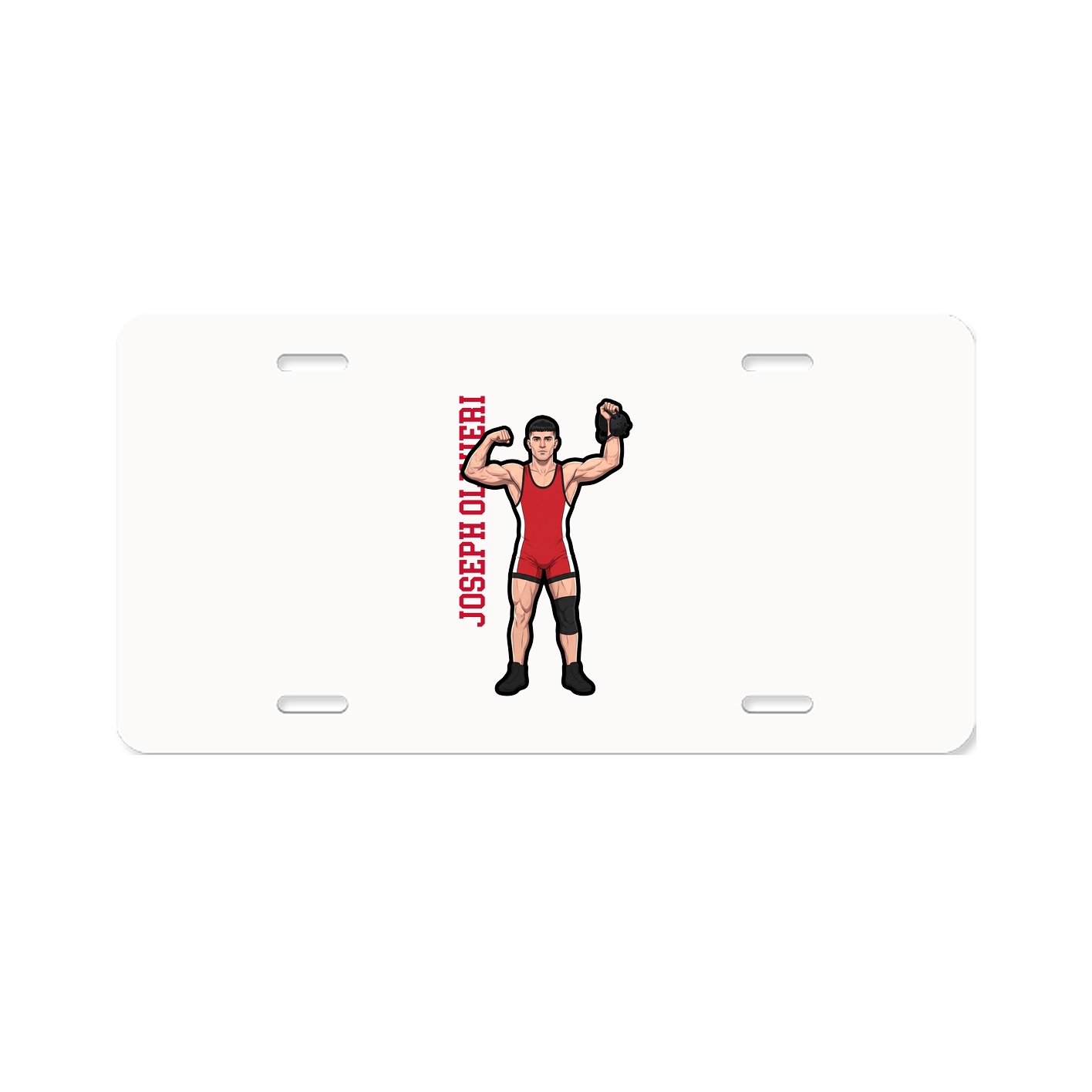 Aluminum License Plate