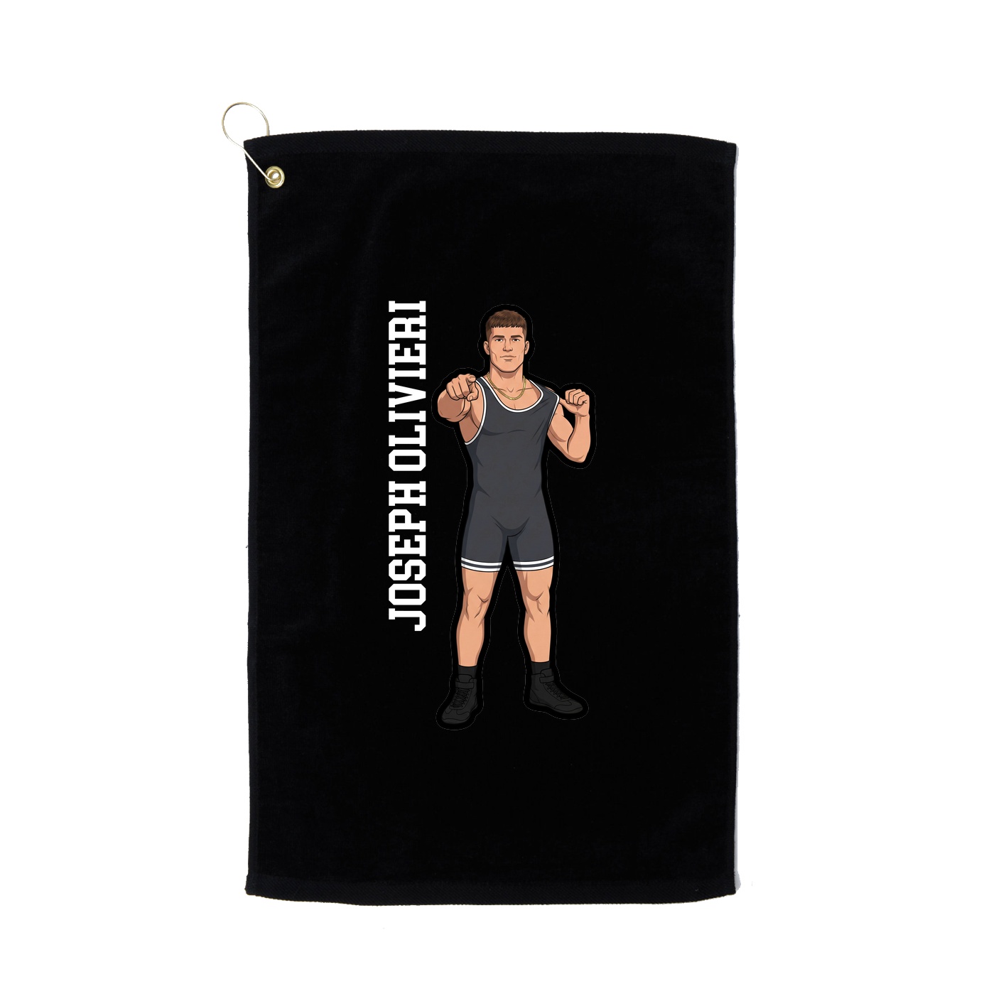 Golf Towel — Classic in Black