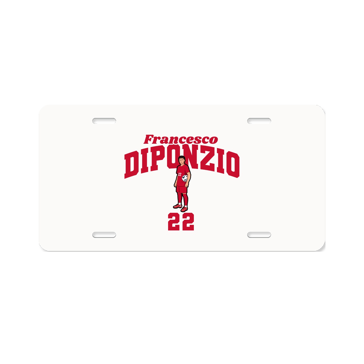 License Plate — Signature Arch in Classic