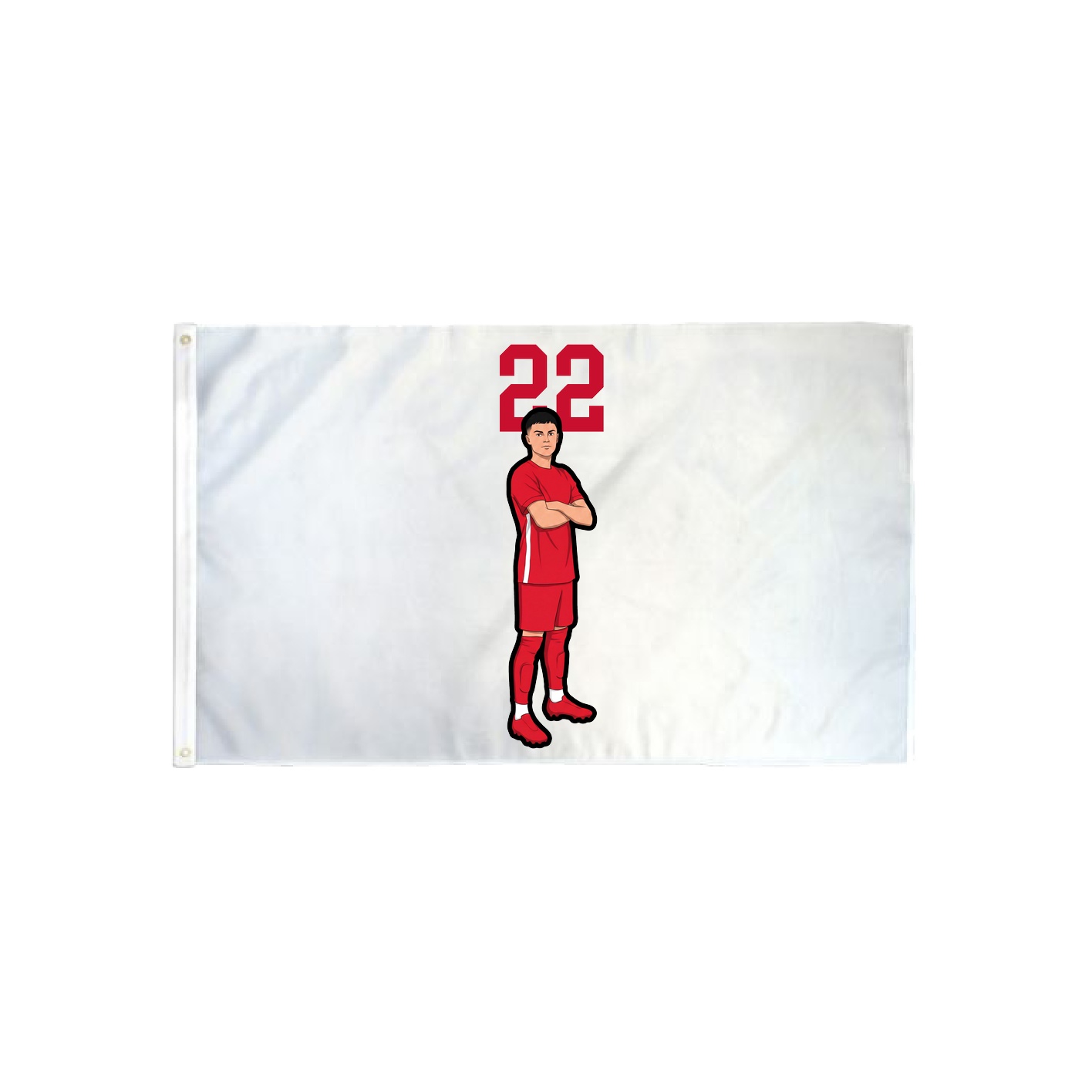 3x5 Flag — Number Top in Classic