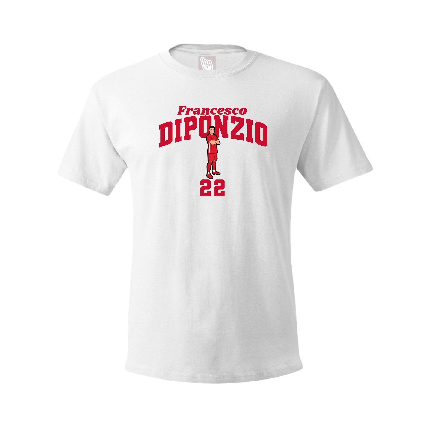 Youth Tee — Signature Arch in White