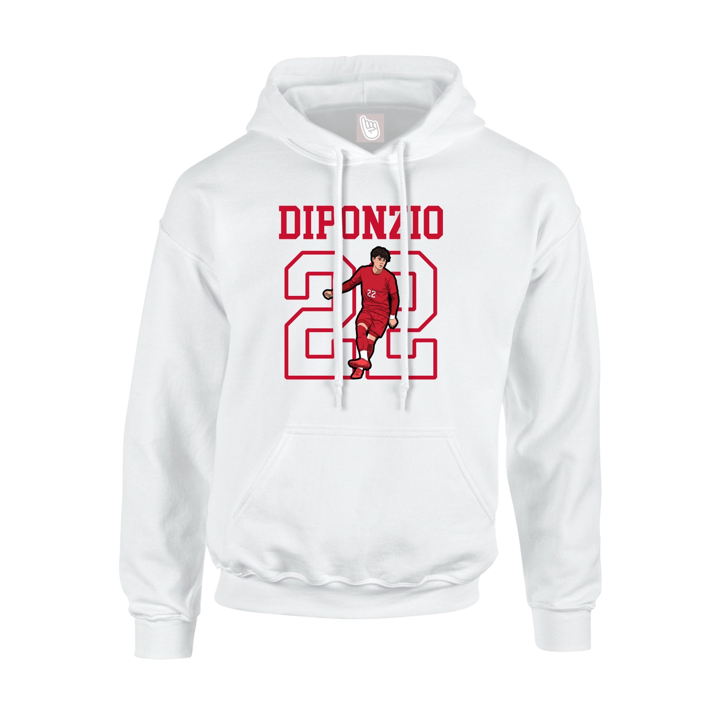 Youth Hoodie — Shirsey in White