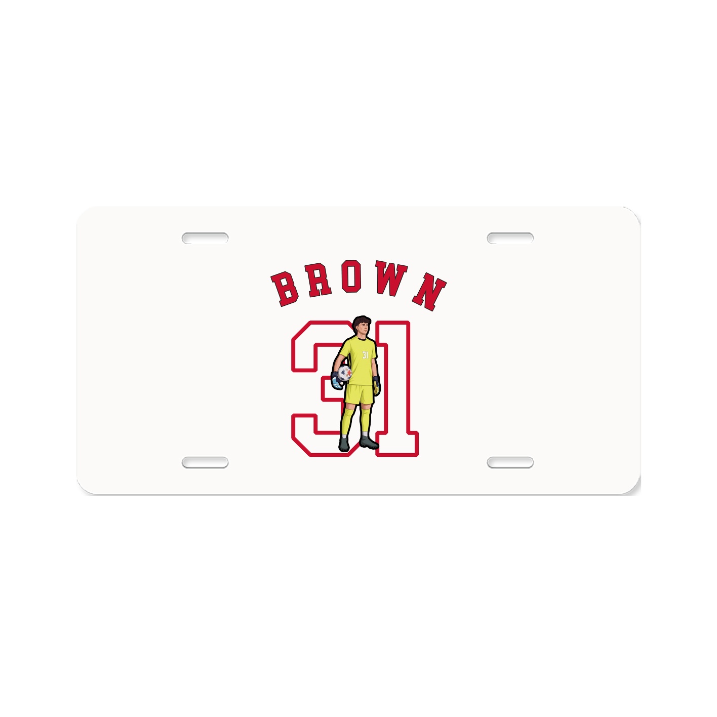 License Plate — Shirsey Arch in Classic