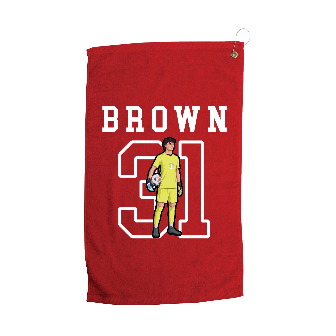 Golf Towel — Shirsey in Red