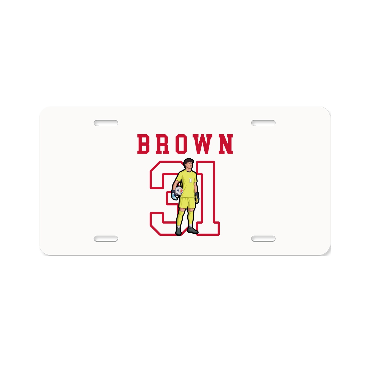 License Plate — Shirsey in Classic