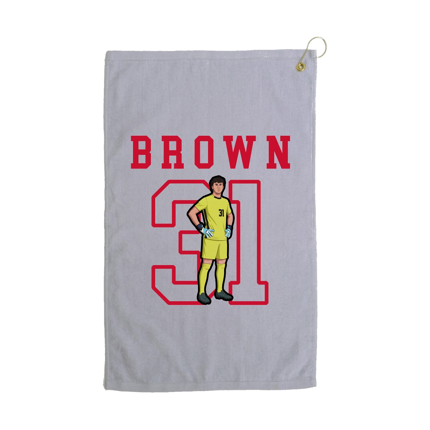 Golf Towel — Shirsey in Grey