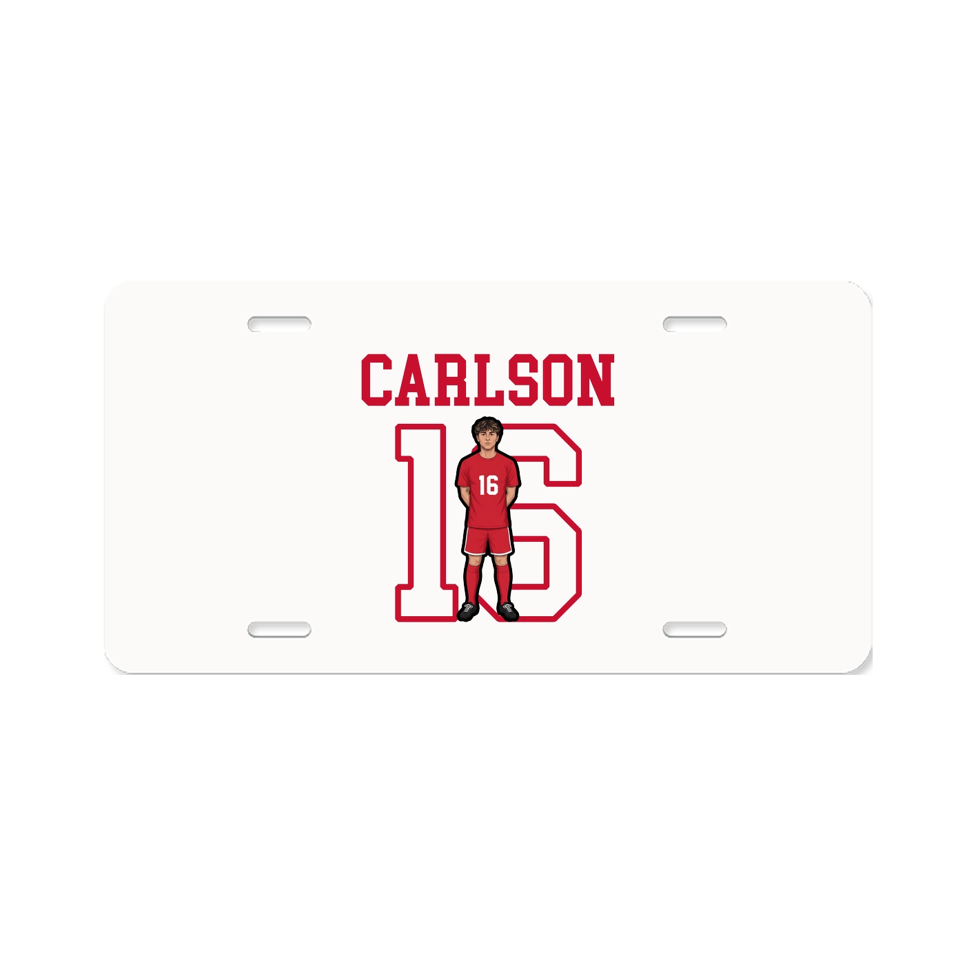License Plate — Shirsey in Classic