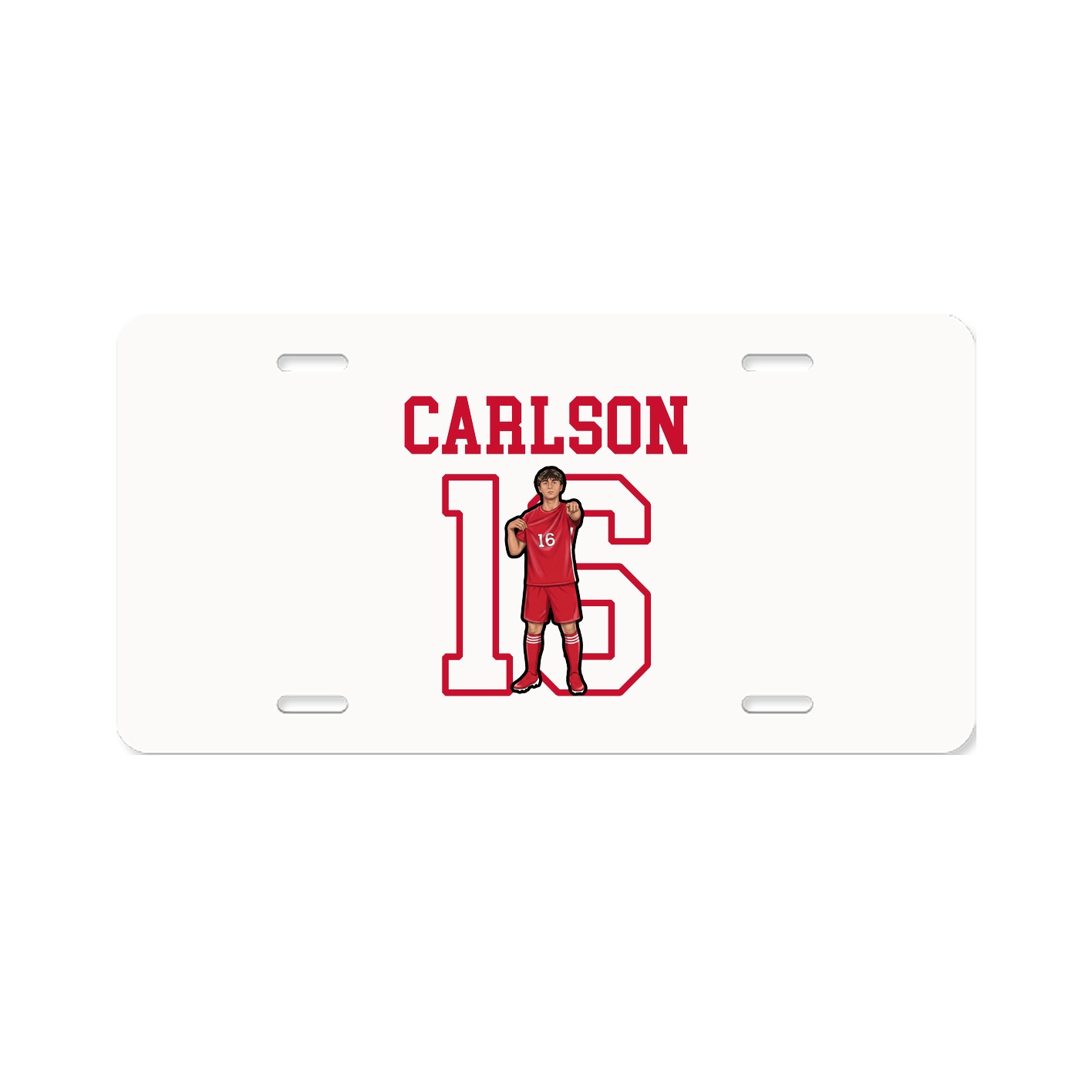 License Plate — Shirsey in Classic
