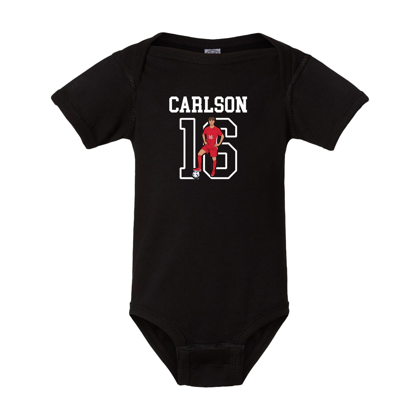 Baby Onesie — Shirsey in Black