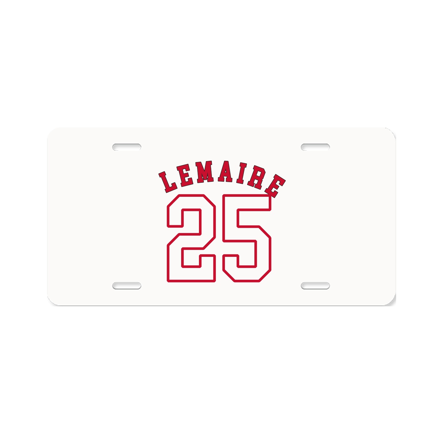 License Plate — Shirsey Arch in Classic