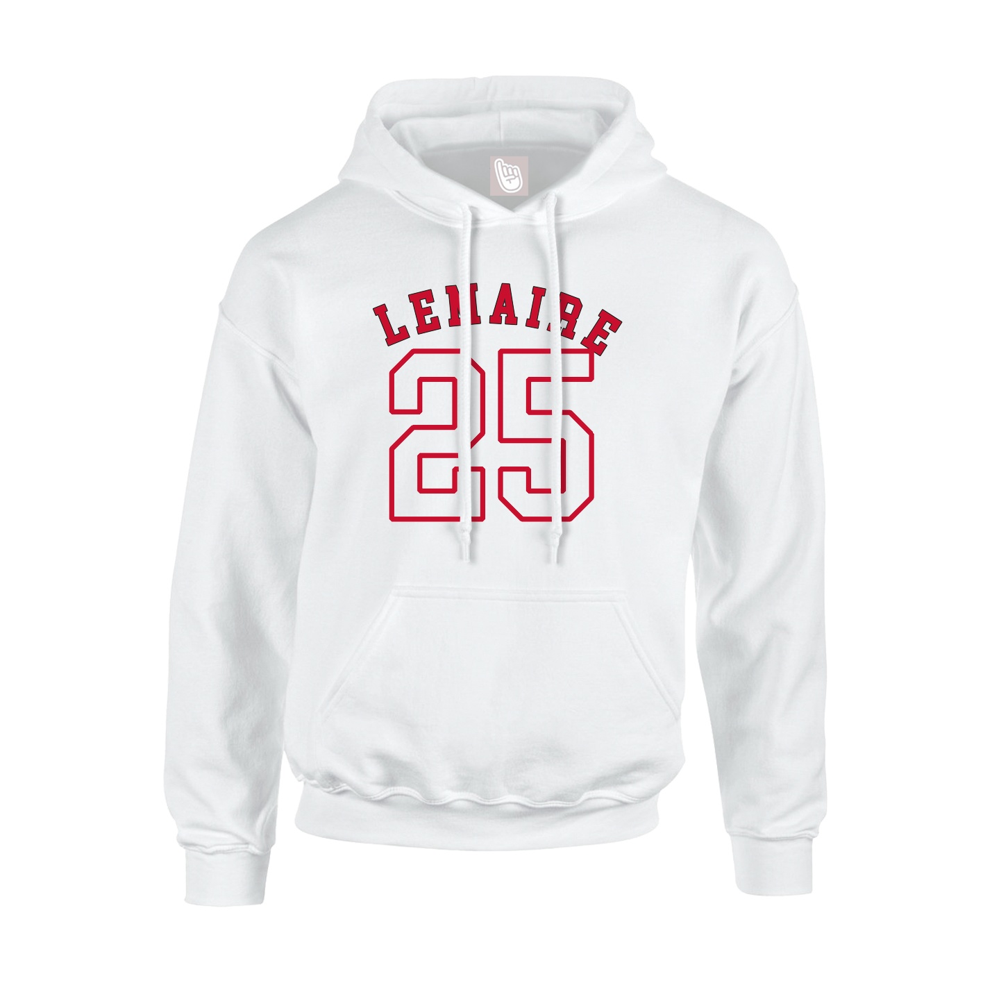 Hoodie — Shirsey Arch in White