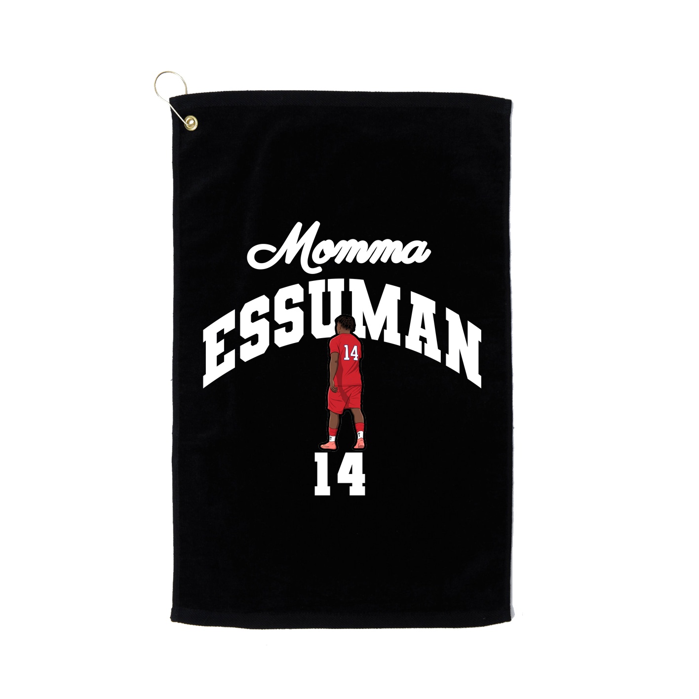 Golf Towel — Mothers Day Arch in Black