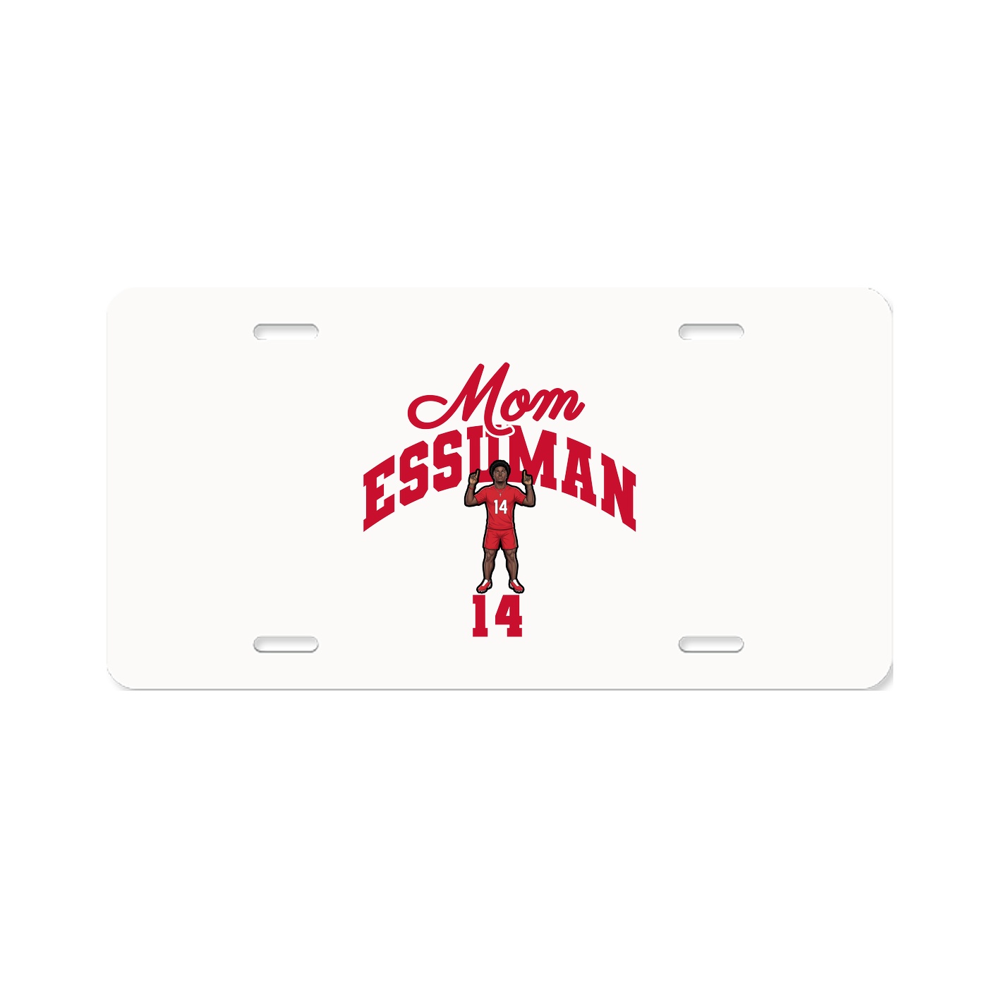License Plate — Mothers Day Arch in Classic