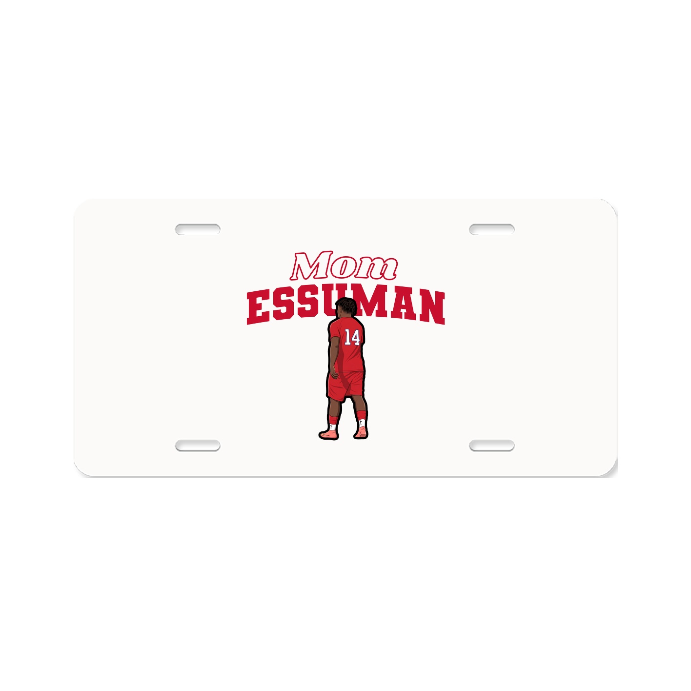 License Plate — Mothers Day Block in Classic
