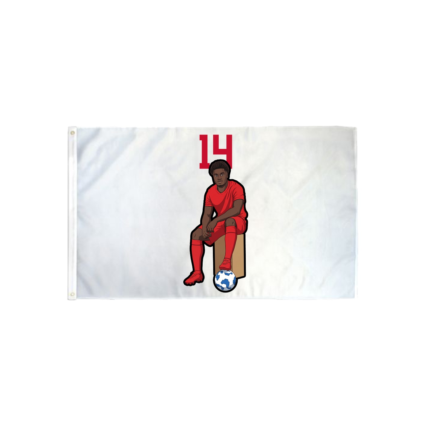 3x5 Flag — Number Top in Classic